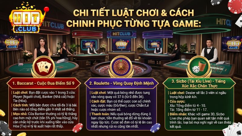 Chi Tiết Luật Chơi & Cách Chinh Phục Từng Tựa Game