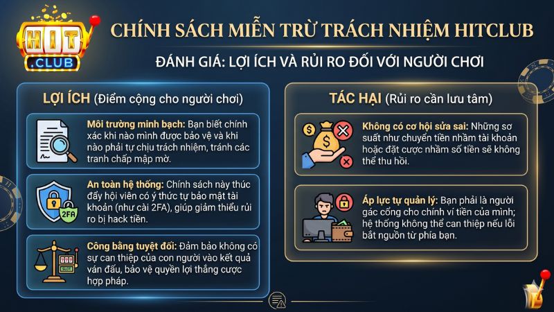 Đánh giá: Lợi ích và Rủi ro đối với người chơi