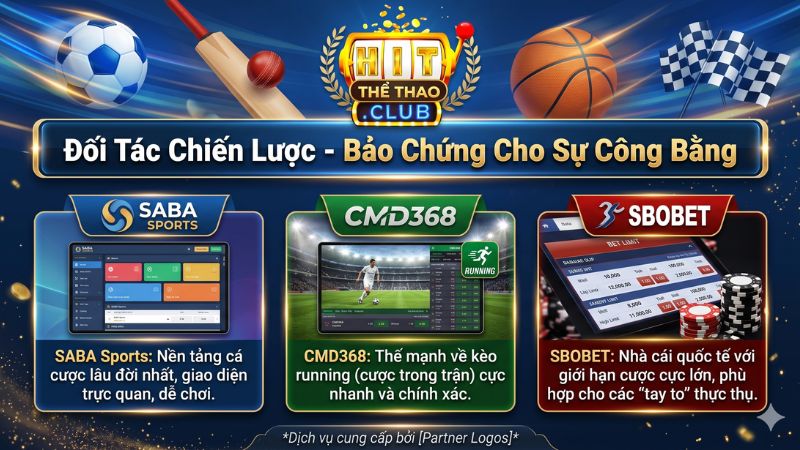 Đối Tác Chiến Lược Tại Hitclub - Bảo Chứng Cho Sự Công Bằng