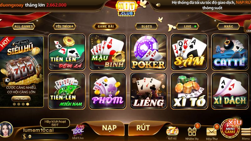 Hướng Dẫn Tham Gia Sảnh Game Bài Hitclub Trong 30 Giây