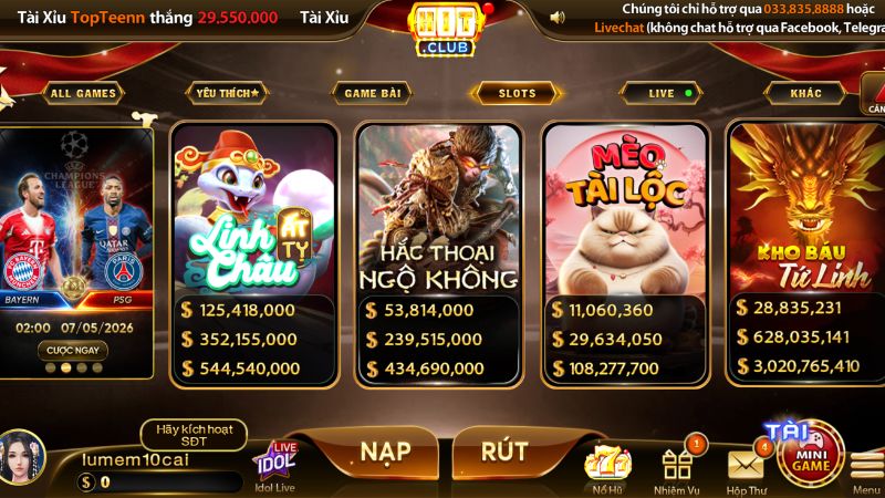 Hướng Dẫn Từng Bước Để Chơi Game Nổ Hũ Tại Hitclub